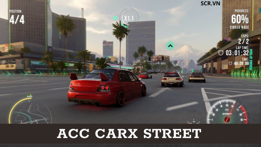 ACC CarX Street Full Tiền Free 2024, Chia Sẻ Tài Khoản VIP