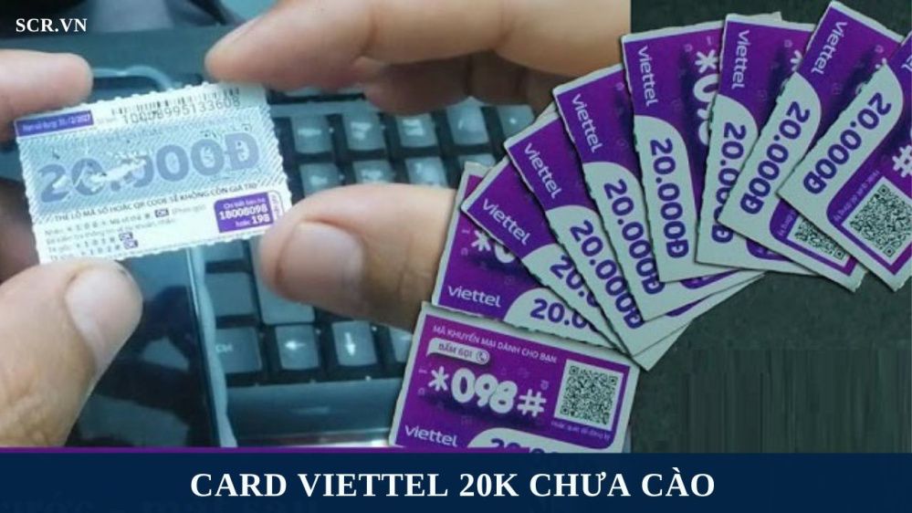Card Viettel 20K Chưa Cào 2024 (Nạp Thẻ FF Viettel 20K Free)