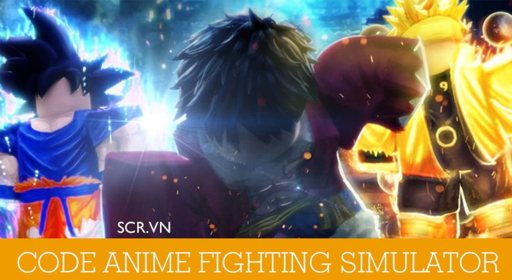 Code Anime Fighting Simulator Mới Nhất 2024 [Share Acc Free]