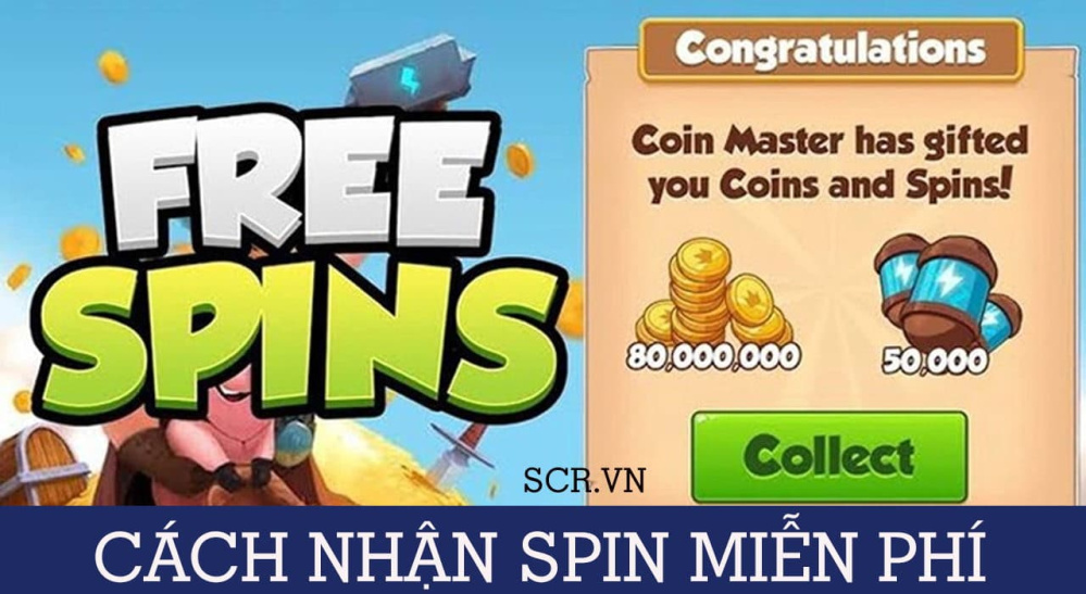 Nhận Spin Miễn Phí [App Link Nhận Spin Coin Master Free]