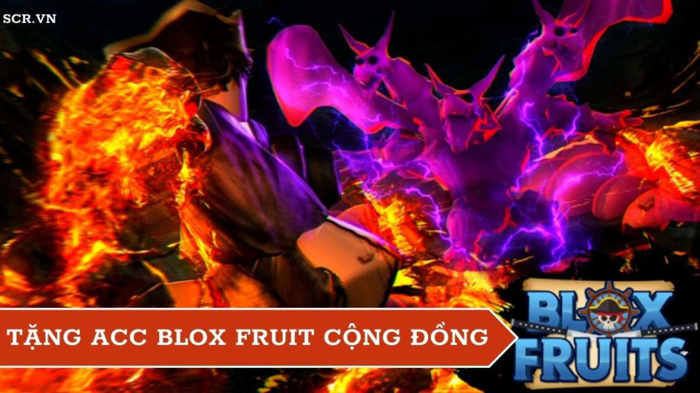Tặng ACC Blox Fruit Cộng Đồng Có Pin, Yoru, V4 (2024)