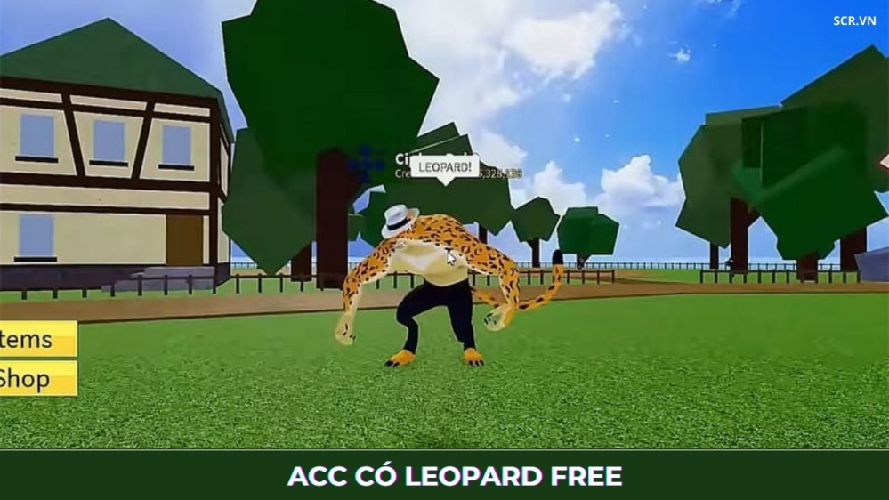 ACC Có Leopard Free 2024, Shop Tặng ACC Roblox Có Leopard