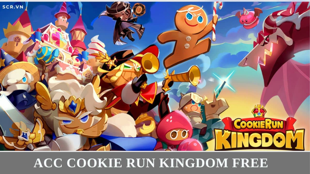 Acc Cookie Run Kingdom Free 2024, Shop Tặng Nick Mới Nhất