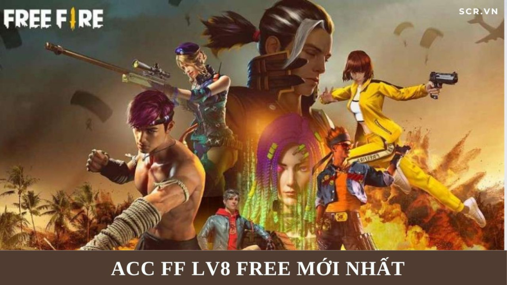 ACC FF LV8 Free 2024, Shop Tặng ACC VIP Mới Nhất