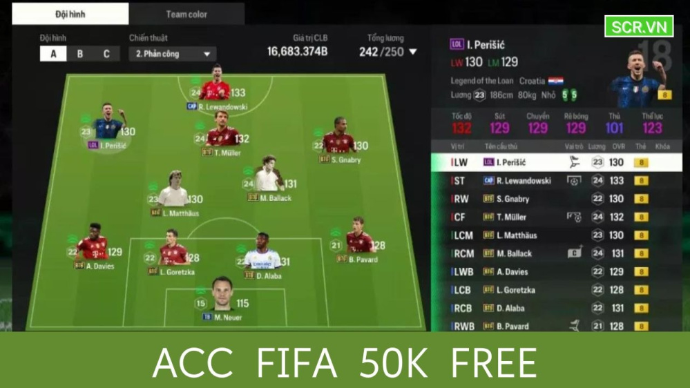 ACC FIFA 50K Miễn Phí 2024, Shop Mua Bán Nick FO4 0Đ