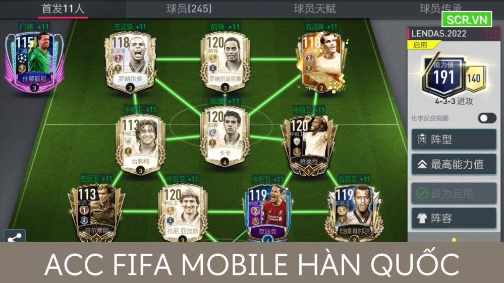 ACC FIFA Mobile Hàn Quốc Miễn Phí 2024, Shop ACC Nexon Free