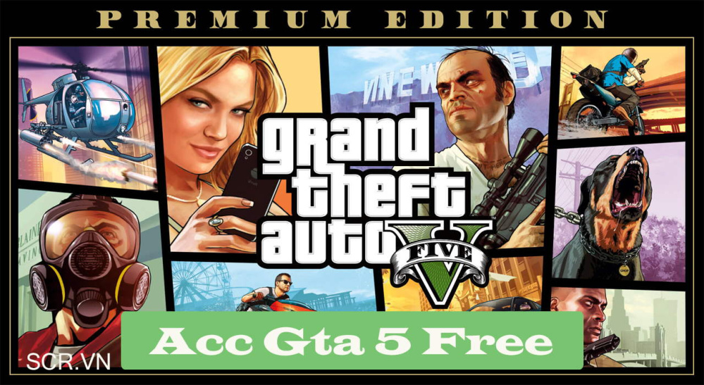 Acc GTA 5 Free 2024: Tặng Nick GTA 5 VIP