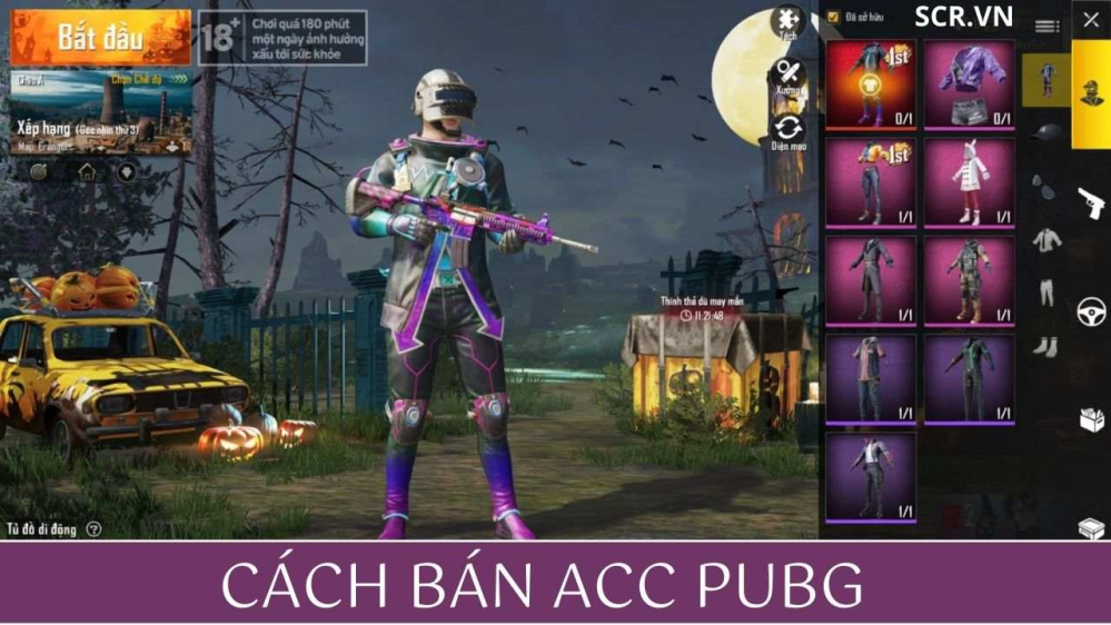 Cách Bán ACC PUBG 2024 (Shop Thu Mua Định Giá Cao Nhất)