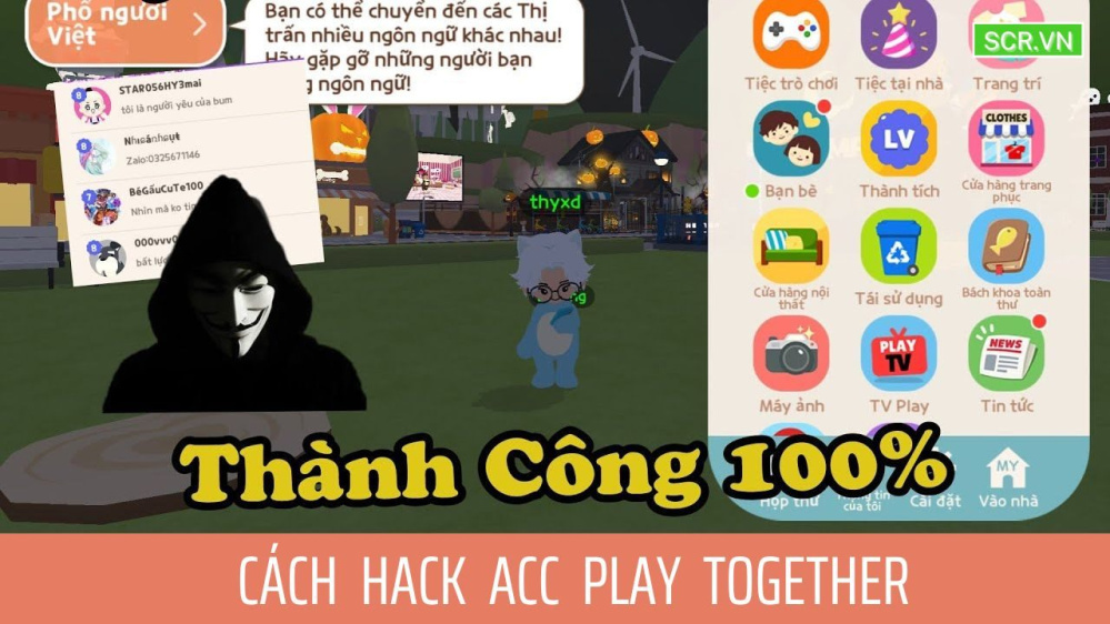 Cách Hack ACC Play Together 2024 (App Vào Nick Người Khác 100%)