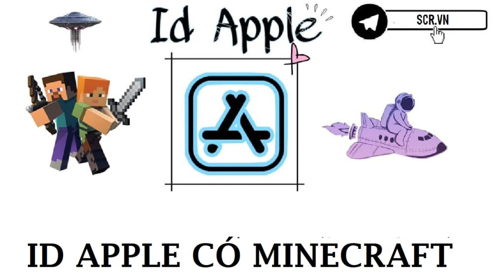 ID Apple Có Minecraft Không Bị Khóa 2024 (Share Free Full Game)