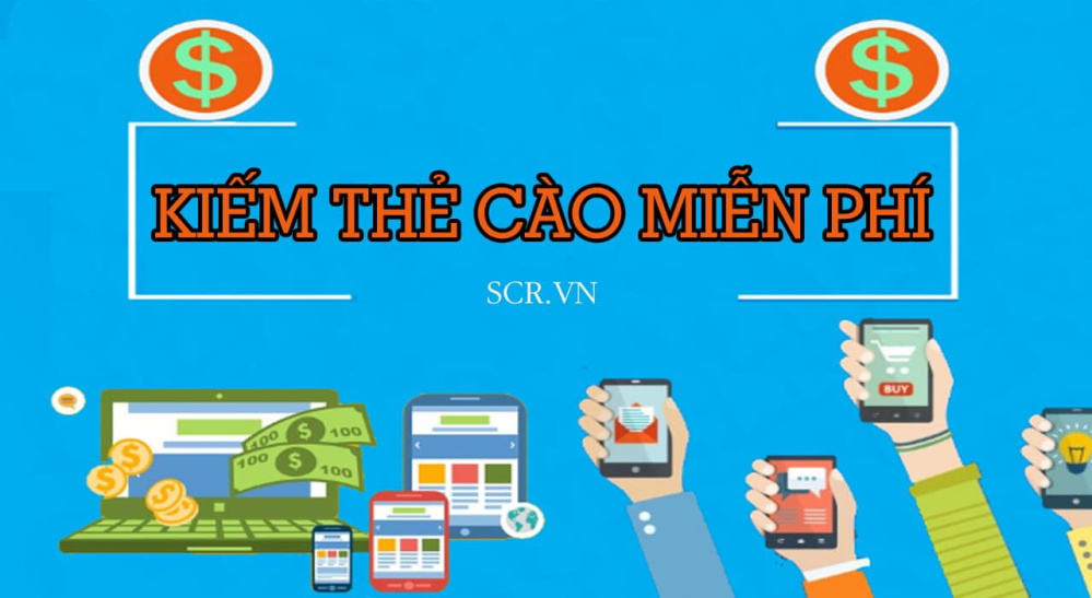 Kiếm Thẻ Cào Miễn Phí 2024 [Kiếm Tiền Online, Nhận Card Free]