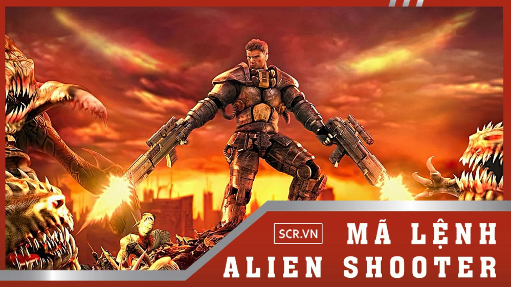 Mã Lệnh Alien Shooter Mới [Full Cheat Code Alien Shooter 2]