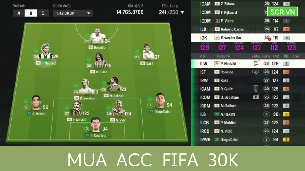 Mua ACC FIFA 30K Giá Rẻ 0Đ 2024 (Shop Tặng Nick Miễn Phí)