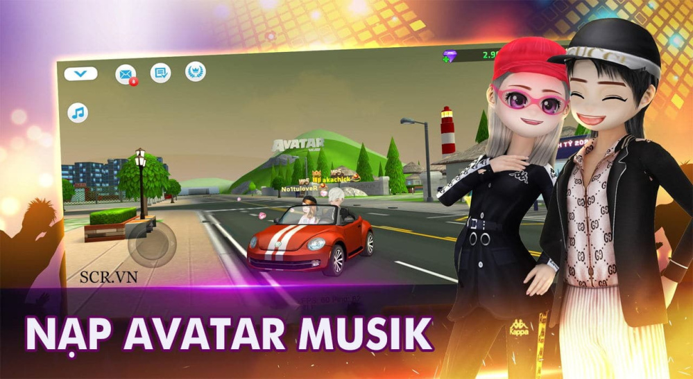 Nạp Avatar Musik Miễn Phí [Nhận Mã Nạp, Acc Avatar Free]