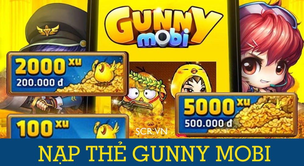 Nạp Thẻ Gunny Mobi Miễn Phí [Tặng Mã Thẻ Cào Free]