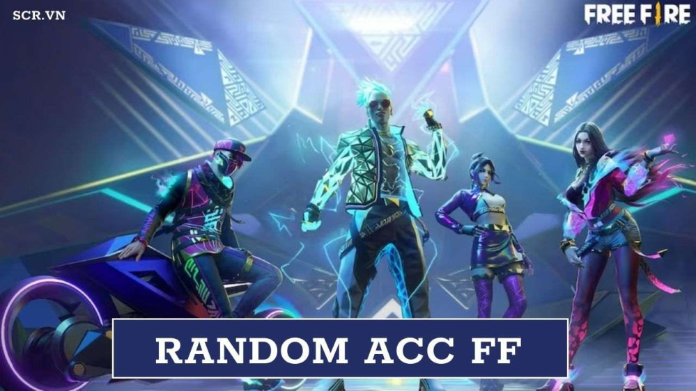 Random ACC FF Miễn Phí 2024, Nick 1K 9K 20K 50K 100K Free