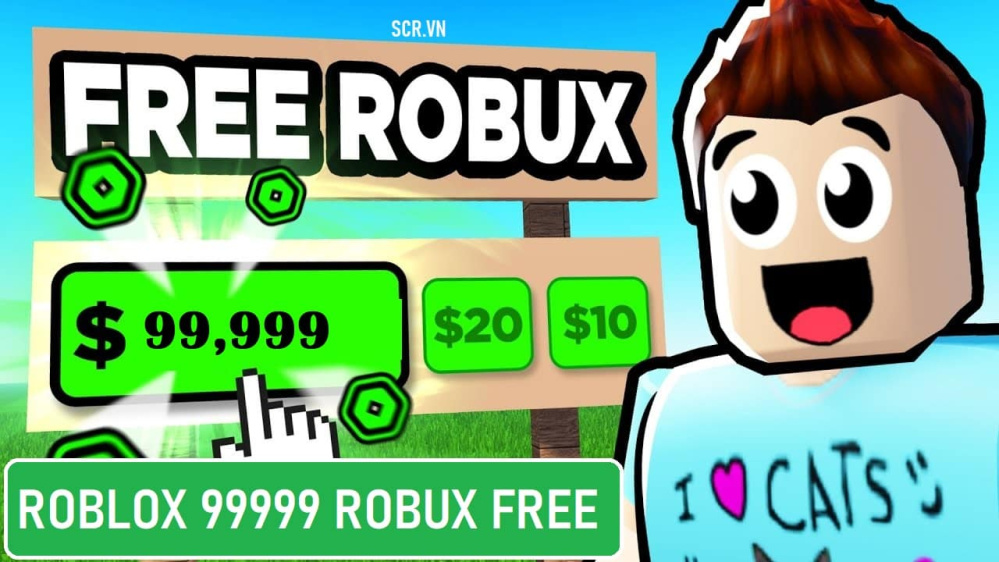 Roblox 99,999 Robux Free 2024 (Link Code Robux Miễn Phí)