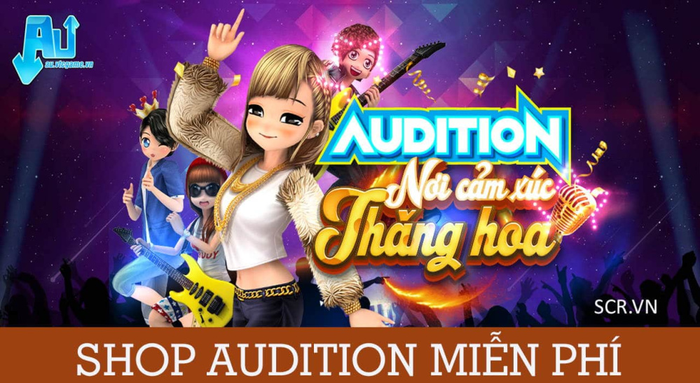 Shop Audition Miễn Phí [Tặng Nick Aud Free Mới Nhất]