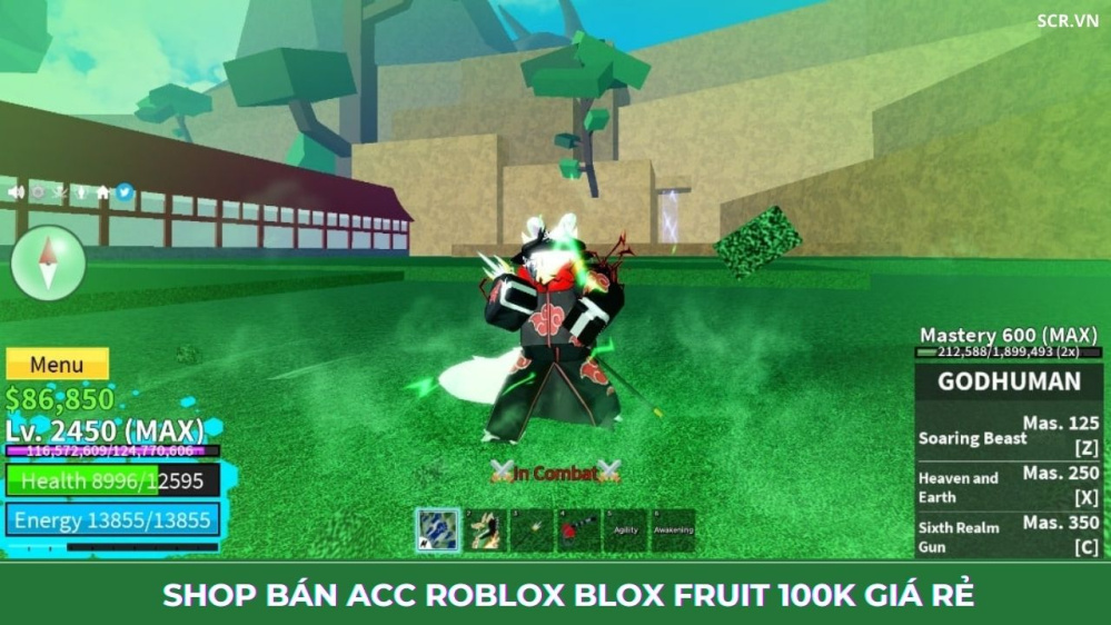 Shop Bán ACC Roblox Blox Fruit 100K Giá Rẻ 2024 (Random Free)