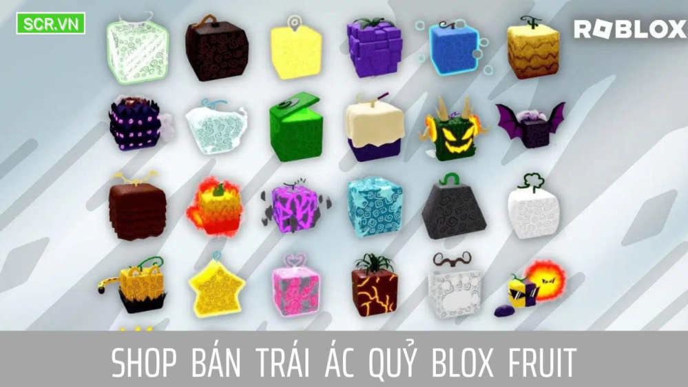 Shop Bán Trái Ác Quỷ Blox Fruit Vĩnh Viễn Free (2024)