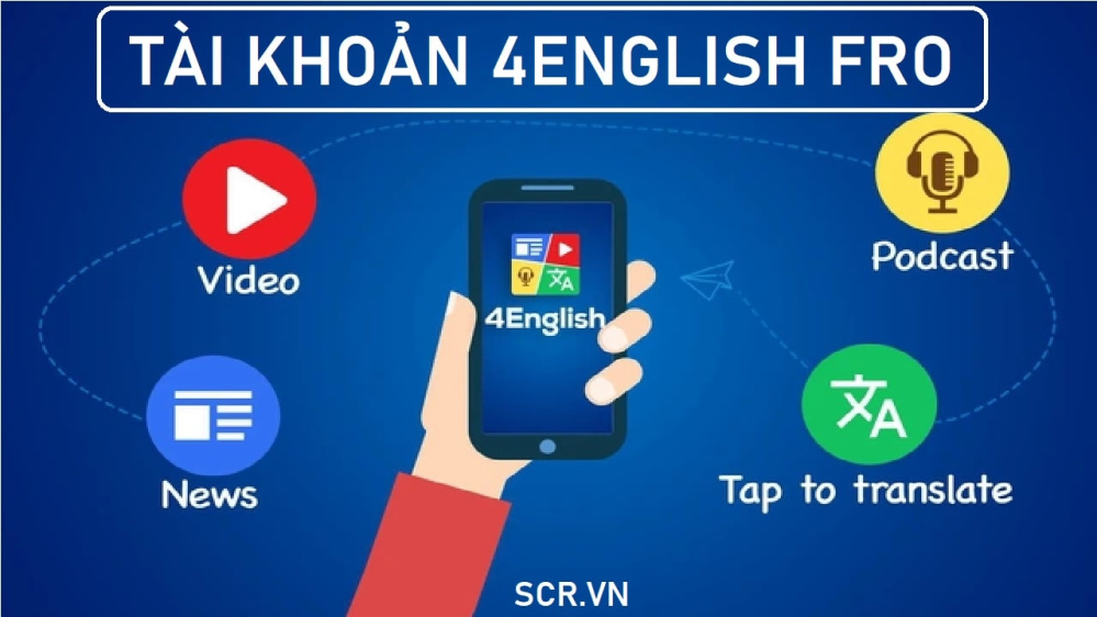 Tài Khoản 4English Pro Free 2024, Tặng ACC Miễn Phí