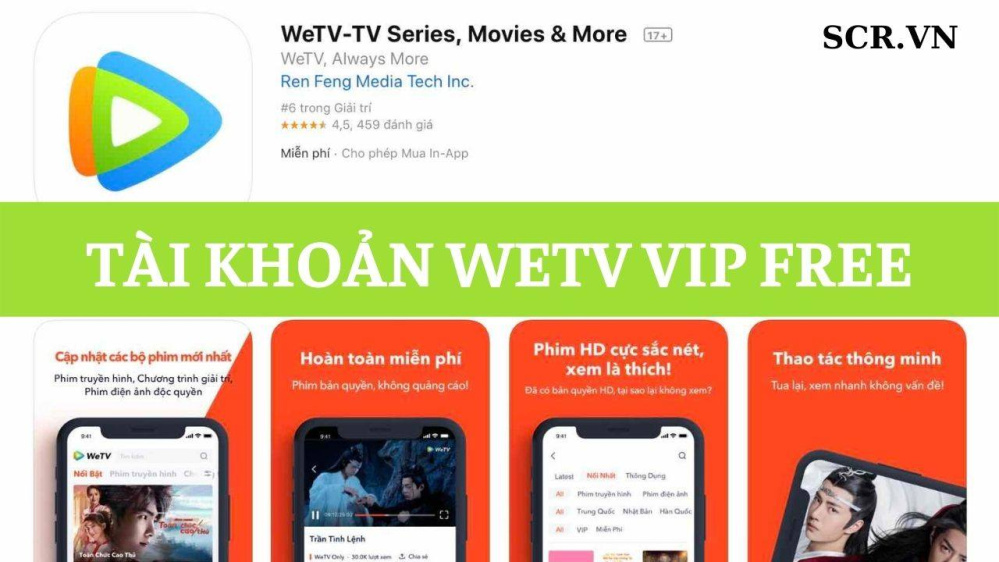 Tài Khoản Vip Wetv Free 2024 [Code Vip Wetv Miễn Phí]