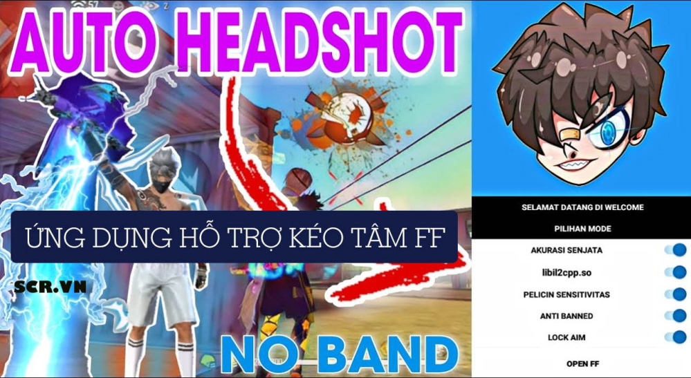 Ứng Dụng Hỗ Trợ Kéo Tâm Free Fire [Top App Kéo Tâm FF 2024]