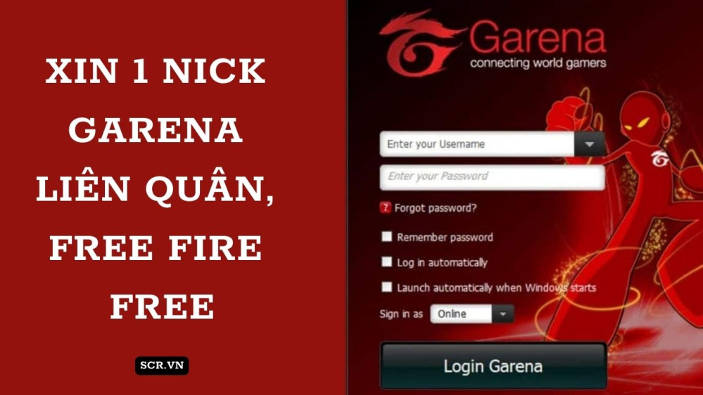 Xin 1 Nick Garena Liên Quân FF Free 2024, Tặng ACC VIP Ngon