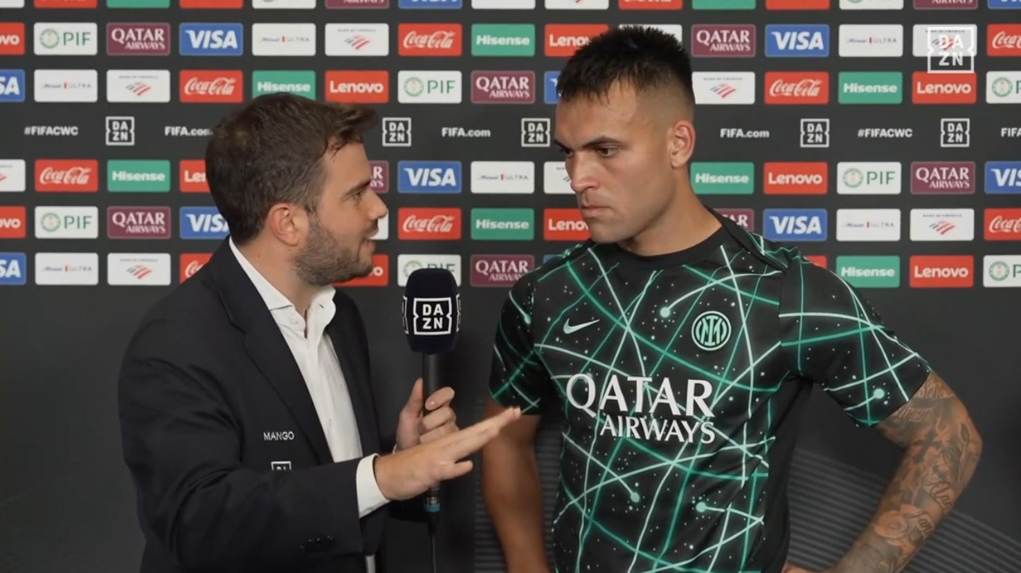 Lautaro Martinez thất vọng sau trận thua tại Club World Cup