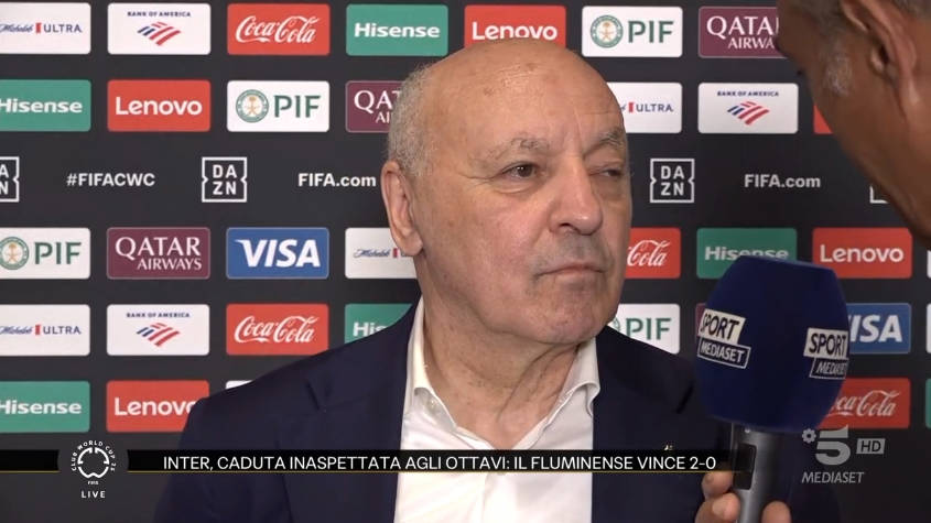 Giuseppe Marotta trả lời phỏng vấn sau trận thua của Inter