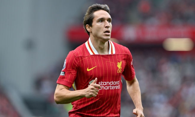Federico Chiesa ăn mừng bàn thắng vào lưới Bournemouth, khẳng định mong muốn gắn bó với Liverpool