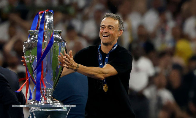 HLV Luis Enrique bông đùa về kết quả bốc thăm khó khăn của PSG tại Champions League