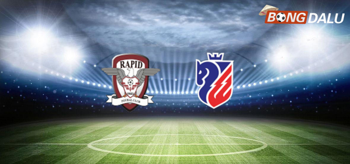 Trận cầu nảy lửa giữa FC Rapid Bucuresti và FC Botosani tại giải VĐQG Romania.
