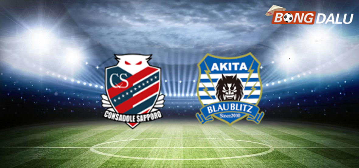 Trận cầu tâm điểm giữa Consadole Sapporo và Blaublitz Akita tại giải hạng 2 Nhật Bản