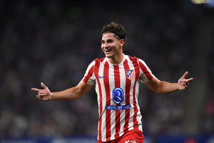 Julian Alvarez ăn mừng bàn thắng vào lưới Real Madrid - Đối thủ ưa thích nhất trong sự nghiệp tại châu Âu.