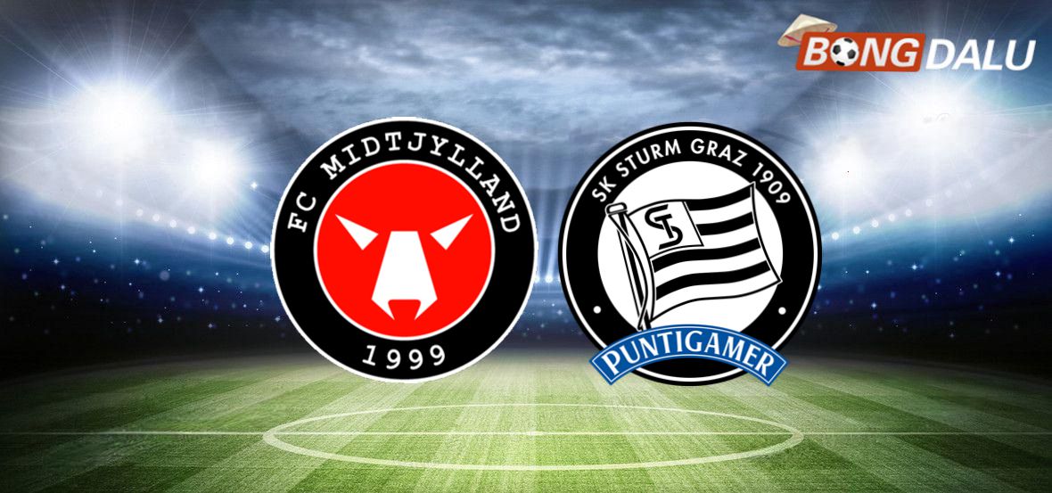 Trận cầu đinh Europa League: Midtjylland đối đầu Sturm Graz.