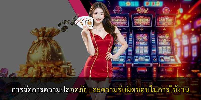 การจัดการความปลอดภัยและความรับผิดชอบในการใช้งาน