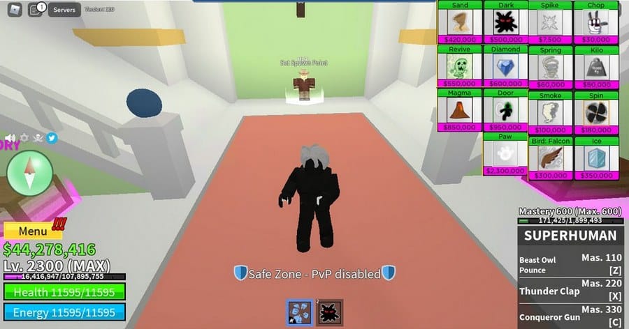 Ảnh nick Roblox Blox Fruit khủng nhất