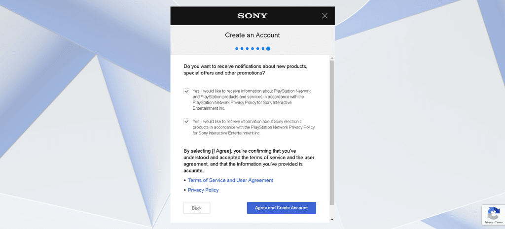 Cách Tạo Tài Khoản Playstation - Bước 8
