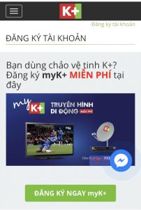 Chọn đăng ký ngay