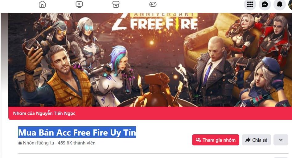 Mua Bán Acc Free Fire Uy Tín