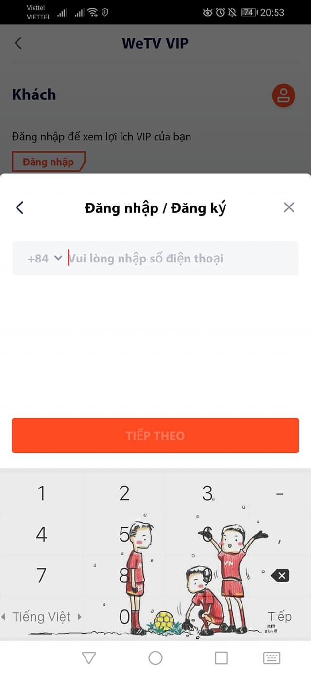 Nhập SĐT