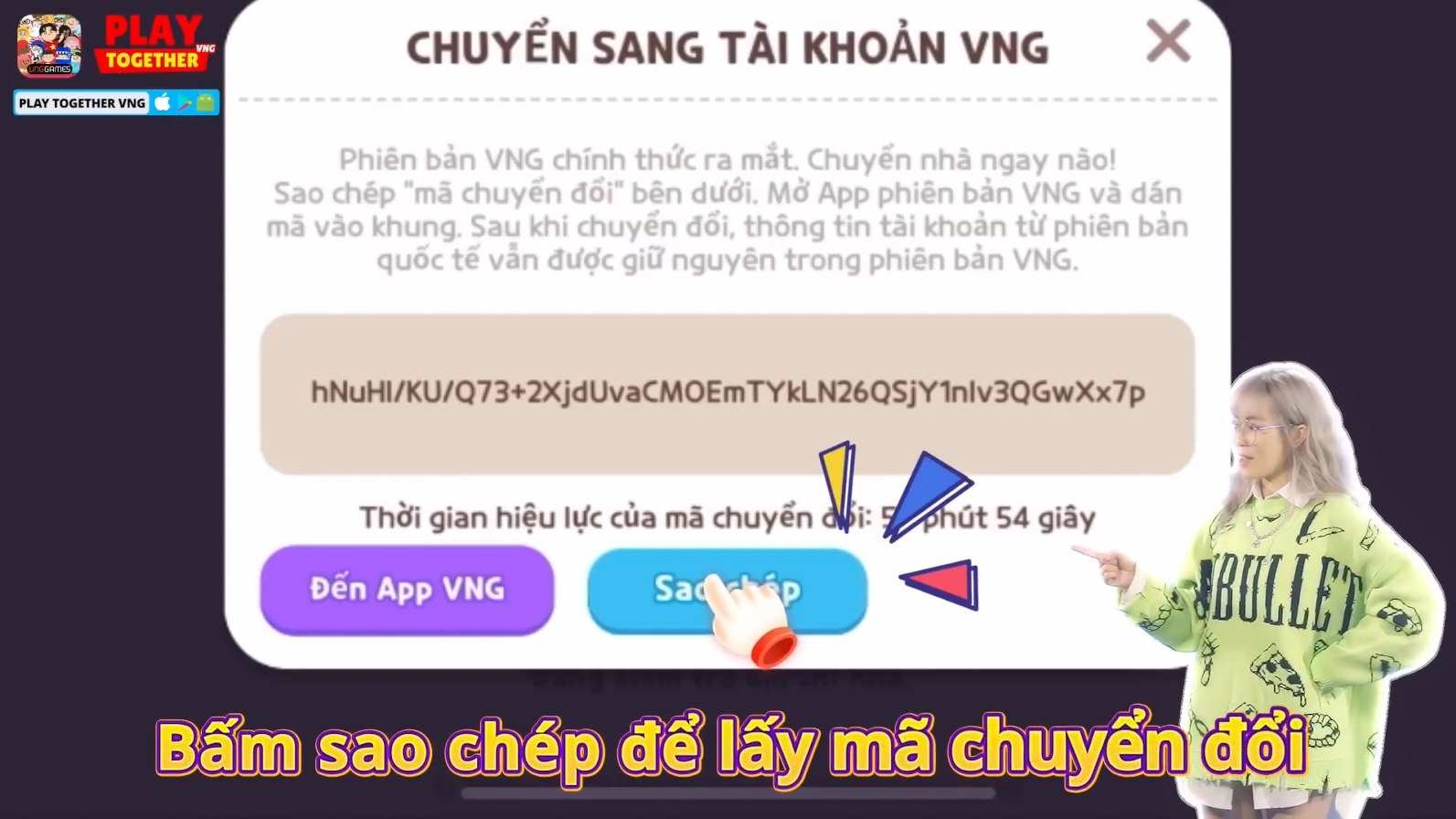 Sao Chép Mã Chuyển Đổi